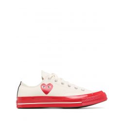 COMME DES GARCONS PLAY X CONVERSE Red Sole Low Top