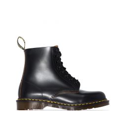 DR. MARTENS 1460 Vintage Black Made In England Boots