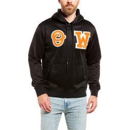 Off-White Embroidered Patch Hoodie