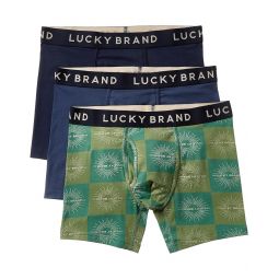 Lucky Brand 3Pk Stretch Boxer Brief