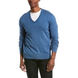 Brooks Brothers Jersey V-Neck Sweater