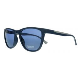 Calvin Klein Matte Navy Rectangle CK20545S 410 Sunglasses