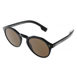 Burberry 0BE4280 300173 Round Black Sunglasses
