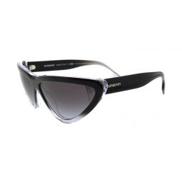 Burberry Top black grad on transparent Cateye 0BE4292 38058G Sunglasses