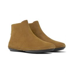 Camper Right Nina Leather-Trim Chelsea Bootie