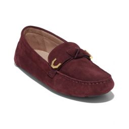 Cole Haan Evelyn Bow Suede Loafer