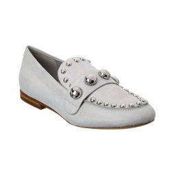 Karl Lagerfeld Avah Studs Leather Loafer