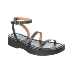 Madewell Double-Strap Leather Platform Sandal