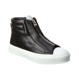 Givenchy City Leather High-Top Sneaker