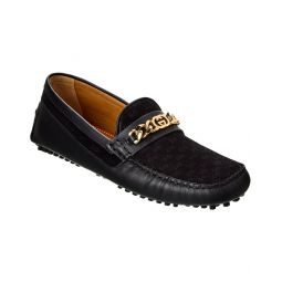 Gucci Gg Suede & Leather Loafer