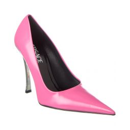 Versace Pin Point Leather Pump