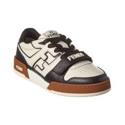 Fendi Match Leather Sneaker