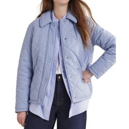 Boden Broderie Quilted Jacket