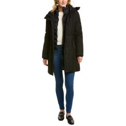 Cole Haan Stretch Twill Parka
