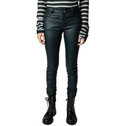 Zadig & Voltaire Phlame Froisse Leather Pant