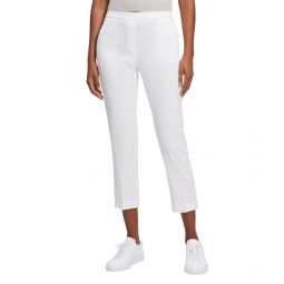 Theory Treeca Linen-Blend Pull-On Pant