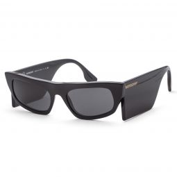 Burberry Womens BE4385-300187 Palmer 55mm Black Sunglasses
