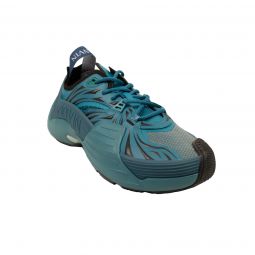 Lanvin Turquoise Flash X Low Top Sneakers