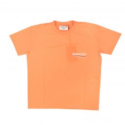 BALENCIAGA Orange Political Campign T-Shirt