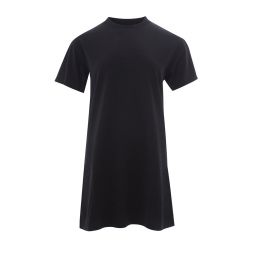 Kenzo Black Cotton Over T-Shirt Mini Womens Dress
