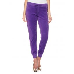 Juicy Couture Womens Bright Violet Purple Modern Track Pants Sim XS