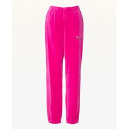 Juicy Couture Womens Raspberry Pink Ombre Stud Joggers Track Pants XS