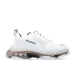 Balenciaga Mens Triple S Airsole Sneakers White
