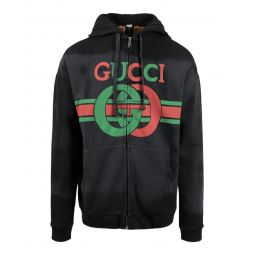 Gucci Mens Interlocking G Reversible Sweatshirt