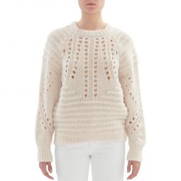 Kanna Womens Alpaca Crewneck Pullover Sweater
