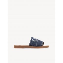 Chloe Cotton Slides with Double Front Band