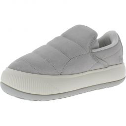 SUEDE MAYU SLIP-ON Womens Faux Suede Slip On Casual and Fashion Sneakers