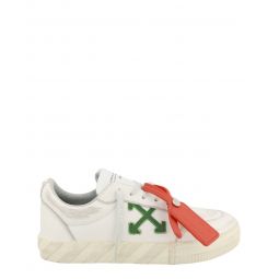 Off-White Womens Low Vulcanized Leather Sneakers