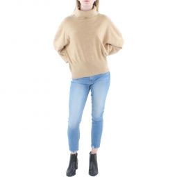 Alkione Womens Cashmere Knit Turtleneck Sweater