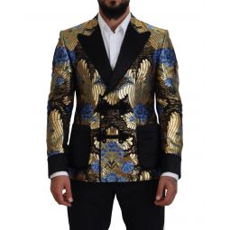 Dolce & Gabbana Lurex Double Breasted Jacket Blazer