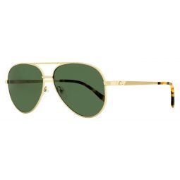 Lacoste Pilot Sunglasses L233SP 714 Gold/Havana 60mm