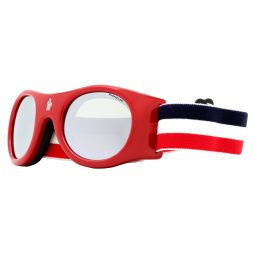 Moncler ML0051 Band Ski Goggles 68C Red