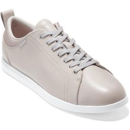 Carly Womens Leather Lace Up Casual and Fashion Sneakers