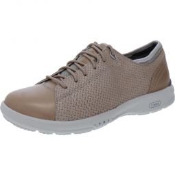 Truflex Lace to Toe Womens Leather Round Toe Casual and Fashion Sneakers
