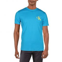 Mens Logo Crewneck Graphic T-Shirt