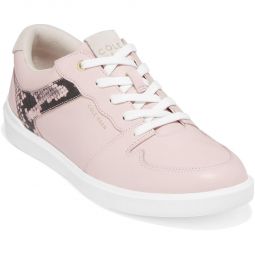Grand Crosscourt Womens Leather Lace Up Casual and Fashion Sneakers