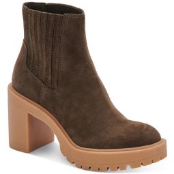 Caster H2O Womens Lugged Sole Chelsea Boots