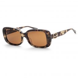 Coach Womens HC8330F-559273-56 Fashion 56mm Milky Moss Havana Sunglasses