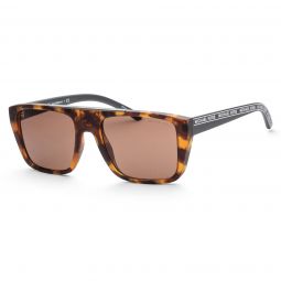 Michael Kors Mens MK2159-300673 Byron 55mm Matte Dark Tort Sunglasses