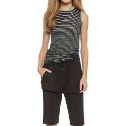 Alexander Wang Twisted Graphic Stripe Tank Top
