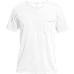 Rag & Bone Mens Miles Tee White PFD Short Sleeve T-Shirt