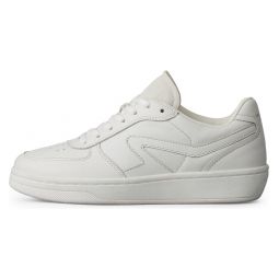 rag & bone Womens White Leather Retro Calfskin Court Sneakers Lace Up