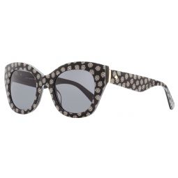 Kate Spade Rectangular Sunglasses Jalena/S TAYM9 Black Polarized 49mm