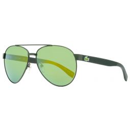 Lacoste Aviator Sunglasses L185S 315 Dark Green 60mm 185