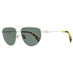 Lanvin Modified Avaitor Sunglasses LNV105S 045 Silver/Tortoise 58mm