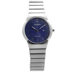 Axiom Eco-Drive Blue Dial Ladies Watch